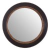 Gwan Convex Surface Wall Mirror In Black