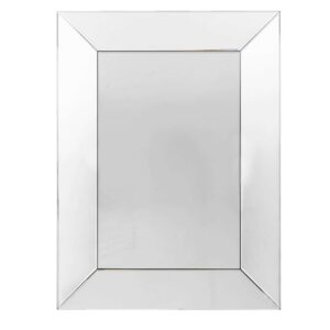 Aurora Small Rectangular Wall Mirror In Clear