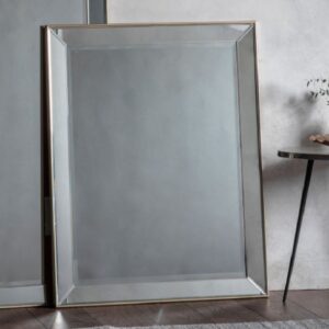 Barrington Rectangular Wall Mirror In Champagne