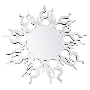 Ekosta Aurora Wall Mirror In Silver