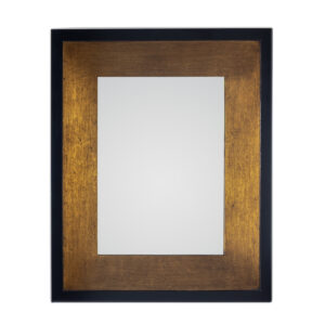 Laura Ashley Cara Mottled Bronze Rectangular Mirror 114x94cm