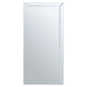 Sanford Large Clear Mirrored Glass Bevelled Wall Mirror