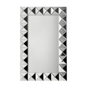 Witoka Rectangular 3D Effect Wall Mirror With Bevelled Edges